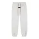 Design Drawstring Waist Sweatpants White - 1