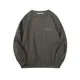 Design Oversized Crewneck Sweatshirt Charcoal Gray Hoodie - 1