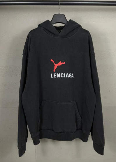Puma x Lenciaga Black Hoodie