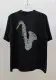 Design Saxophone Graphic T-Shirt Black Tops.t Shirts - 1