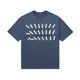 Abstract Graphic Print Navy