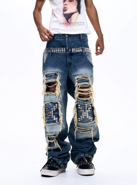 Fourth3ex Double Waisted Jeans – QC photo 1