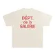 Gallery Dept Dept. De La Galerie Cream T-Shirt - 1