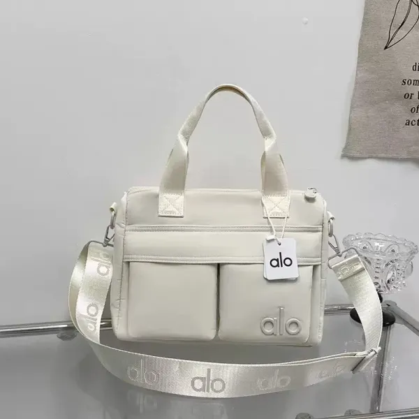 Alo Studio Mini Tote Bag Off-White Handbags - 1