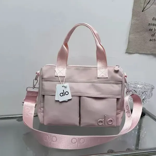 Alo Studio Mini Tote Pink Handbag - 1