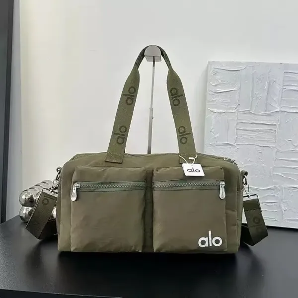 Alo Duffle Bag Army Green Travel Bag - 1