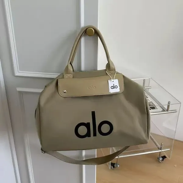 Alo Studio Duffle Bag Beige Handbag - 1