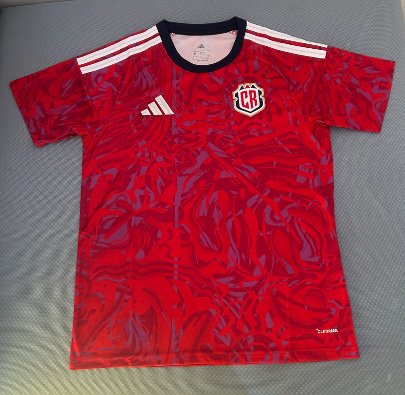 Adidas Costa Rica National Team 2024 Away Jersey Red