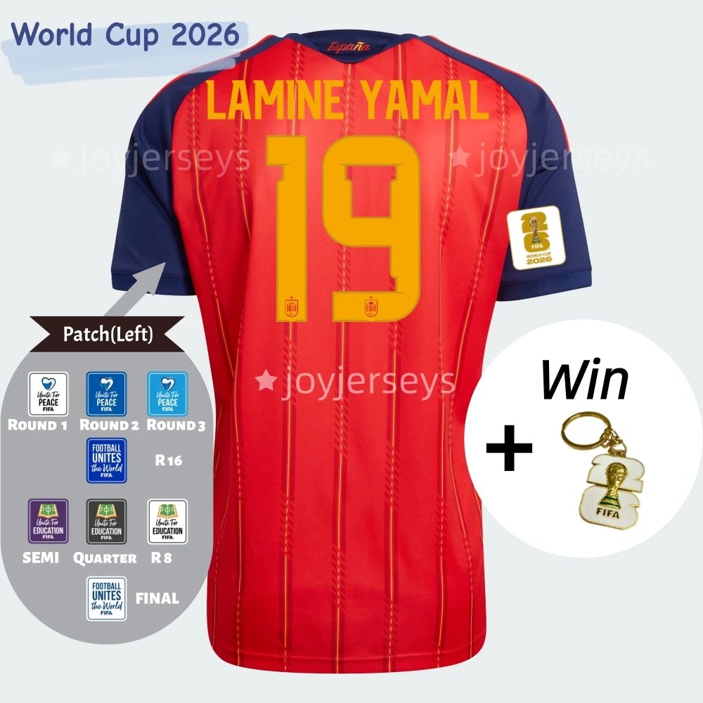 2026 Spain Home T-Shirt World Cup 2026 Football Jersey Agent Purchasing