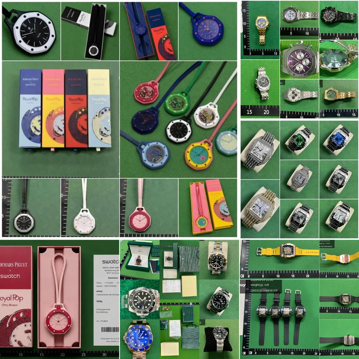 BB-THE Oujia Rubber Shell 6-pin Watch on Sale - WhatsApp+86 15080286868