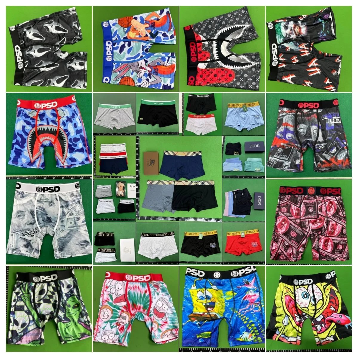 Kai U An K Tiger Underwear Collection -Enter store (Select a size to display the picture)