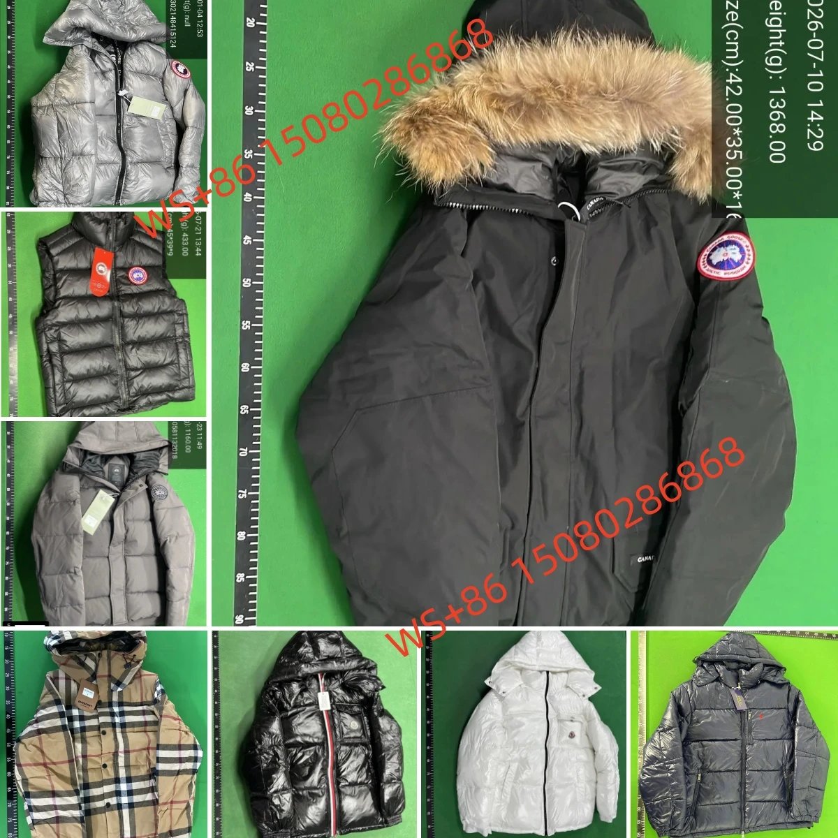 Fashion Trendy Youth Edition Warm Vest Down Jacket High Quality Version (Select Size Show Picture)