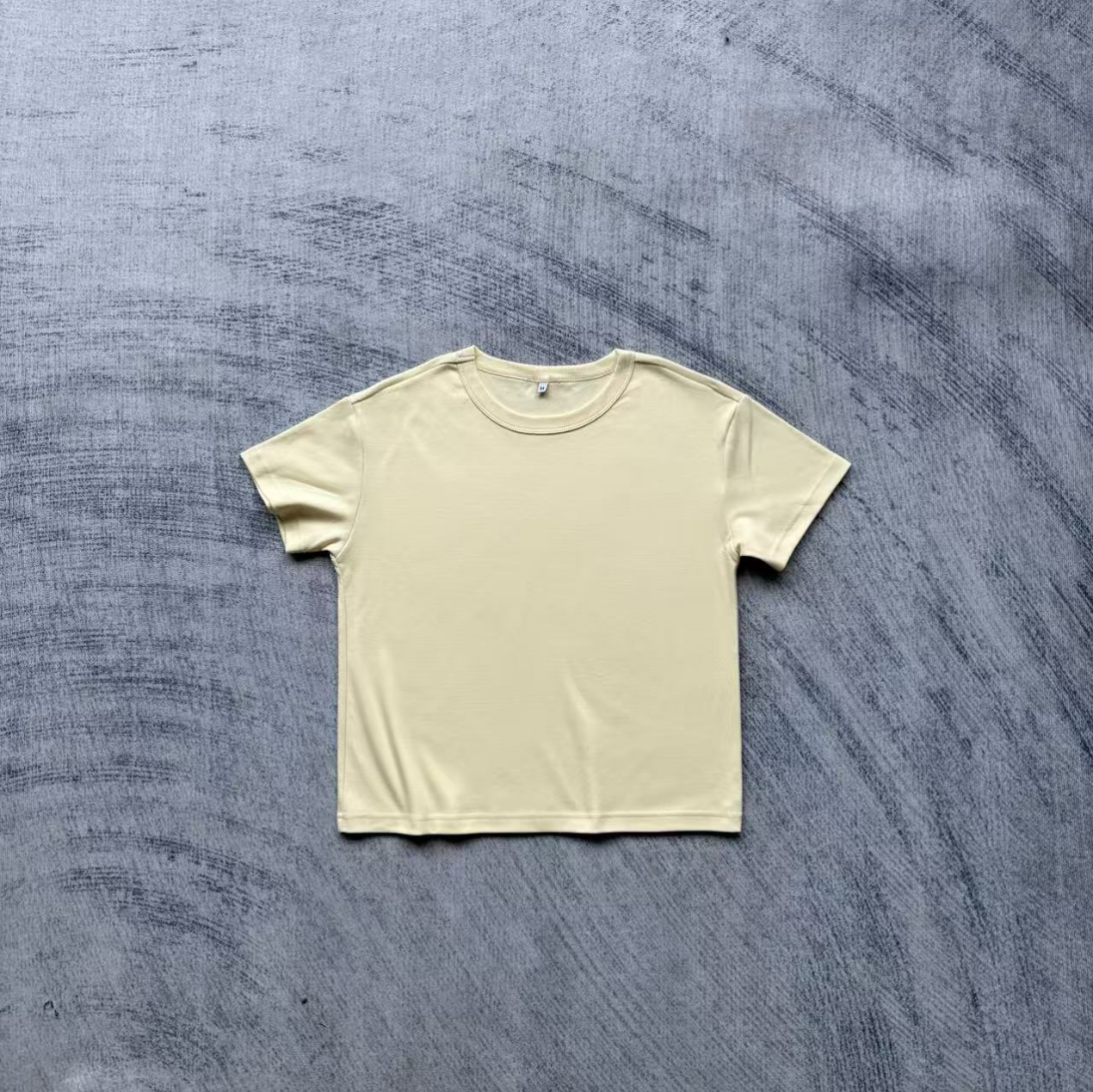 California Slim Fit Short Sleeve Tee - Yellow