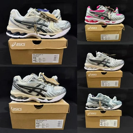 WM version ASICS Gel Kayano 14 comfortable, breathable, versatile, shock-absorbing support, lightweight rebound, low cut casual running shoes
