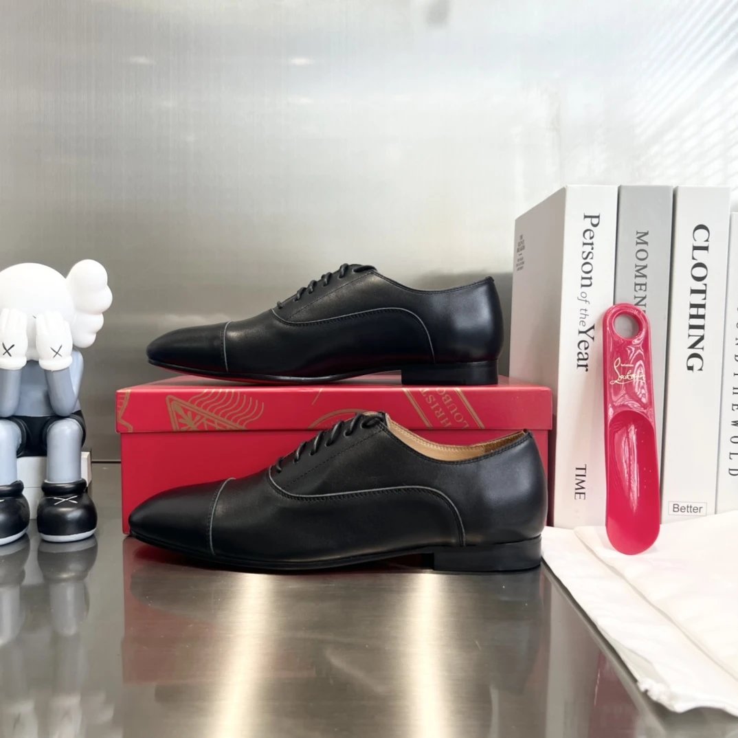 Christian Louboutin Full-grain Leather Shoes