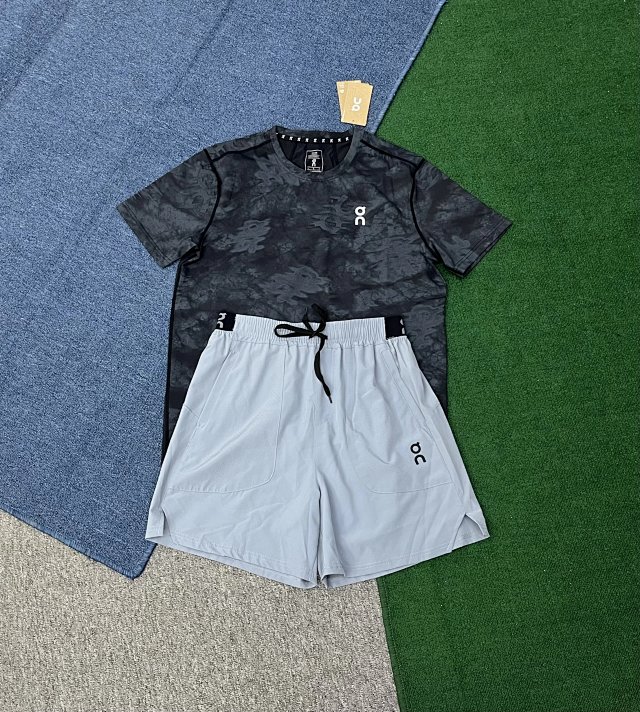 On Running Sports T-shirt & Shorts Set: seller detail photo 9