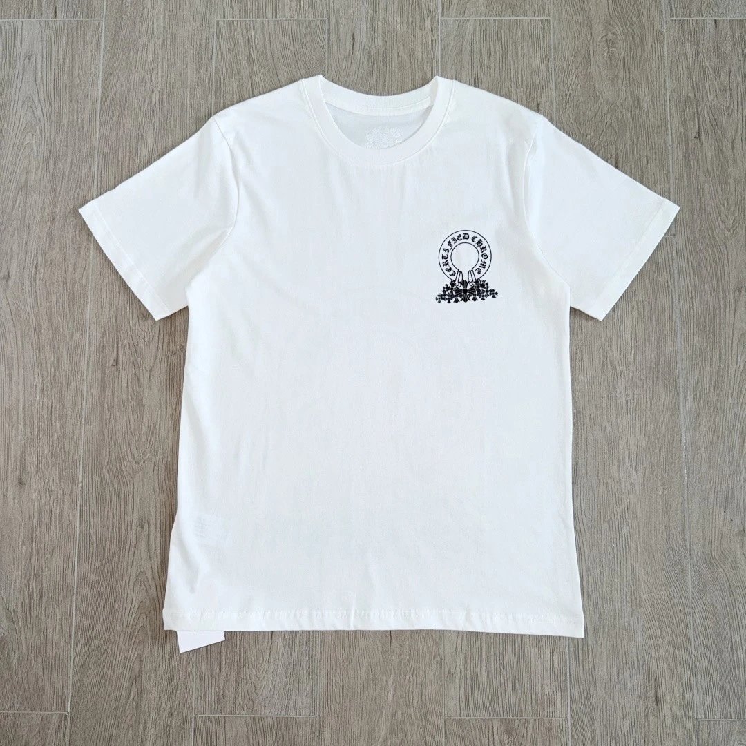 Chrome Hearts Certified Chrome Horseshoe T-shirt White