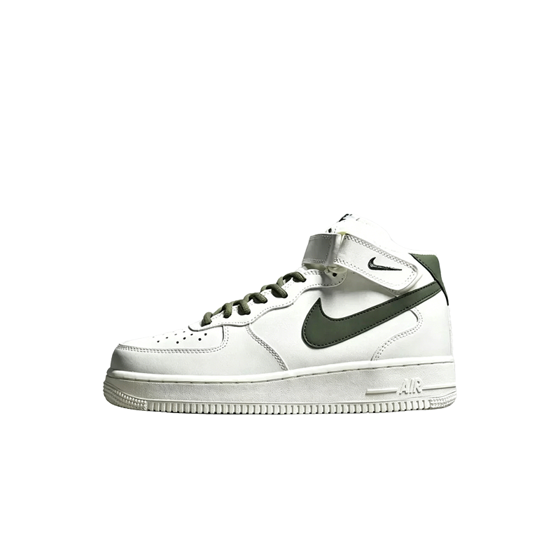 Nike Air Force 1 '07 Mid White Medium Olive