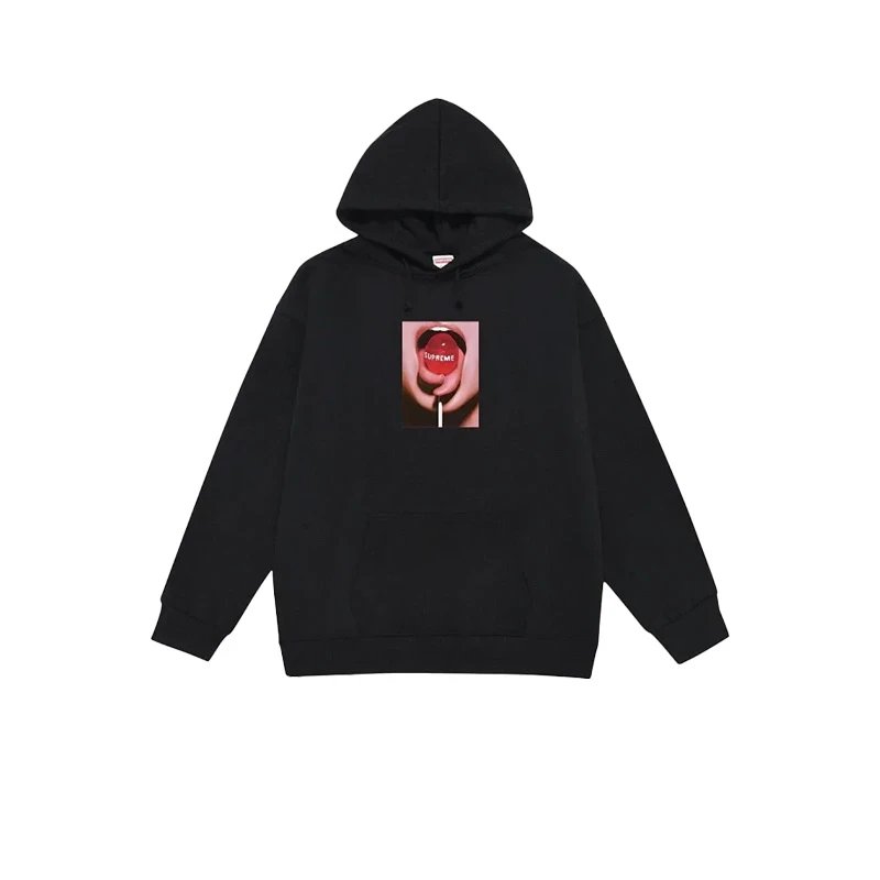 Supreme Lollipop Hooded Sweatshirt Black