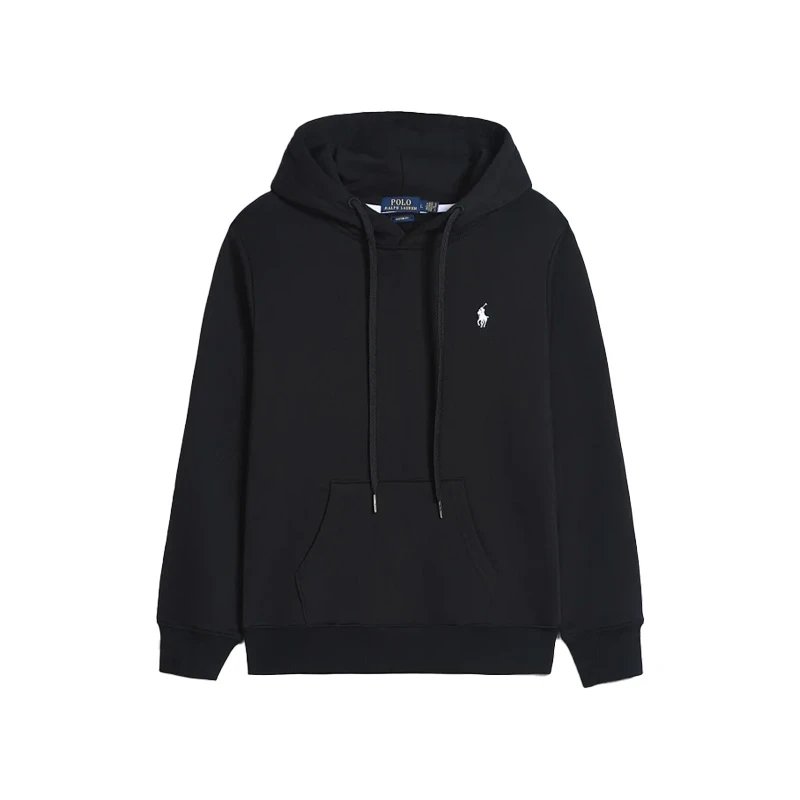 Polo Ralph Lauren Double-Knit Hoodie Black