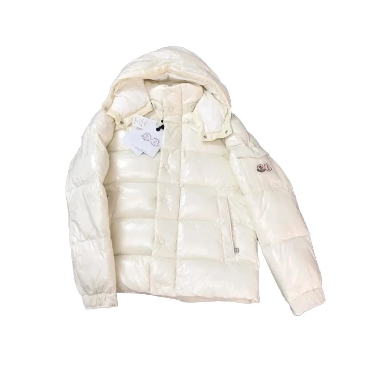Moncler Maya 70th Anniversary Down Jacket White