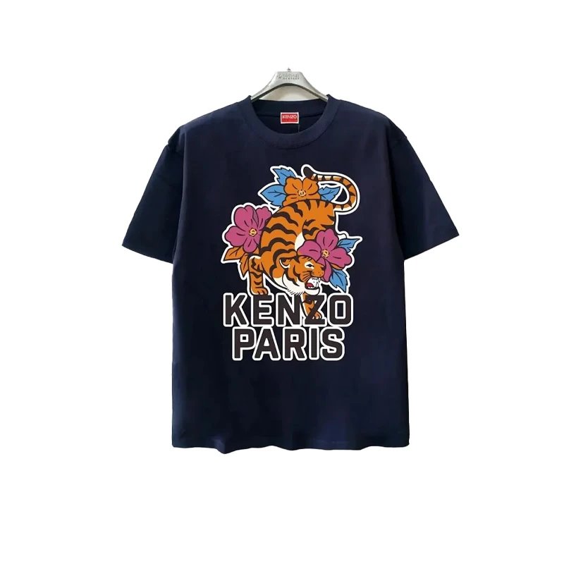 Kenzo Lucky Tiger Oversize T-Shirt Navy Blue