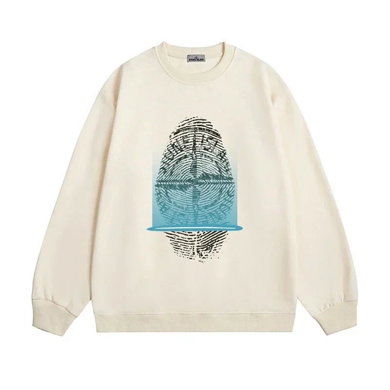 Stone Island Compass Logo Gradient Sweatshirt