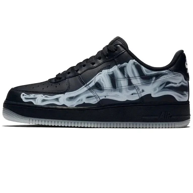 Nike Air Force 1 Low '07 QS Skeleton Black (2019)
