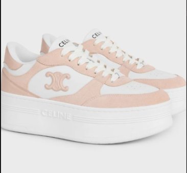 Celine Bounce Platform Sneakers with Triomphe Logo