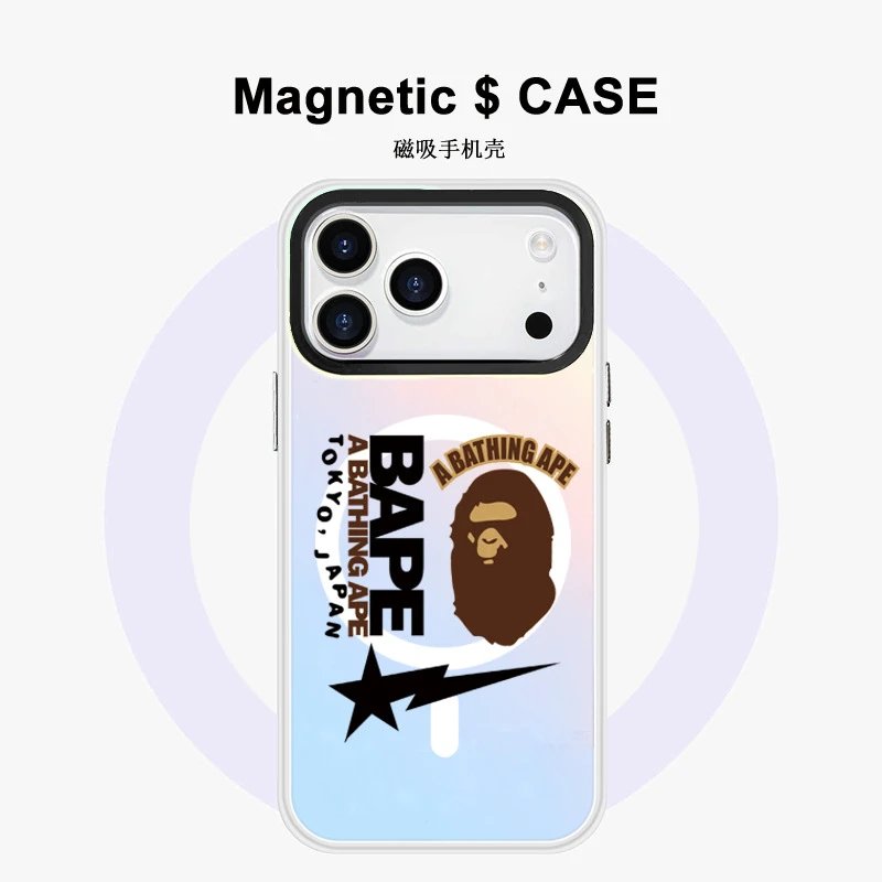 BAPE BAPE Graphic Magnetic Smartphone Case
