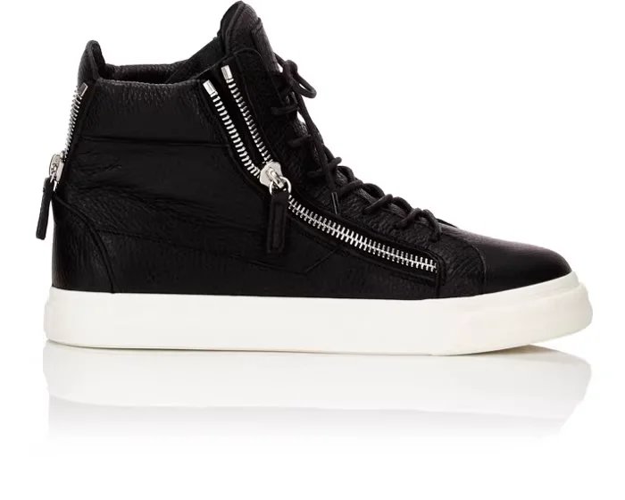 Black Lychee Grain Leather