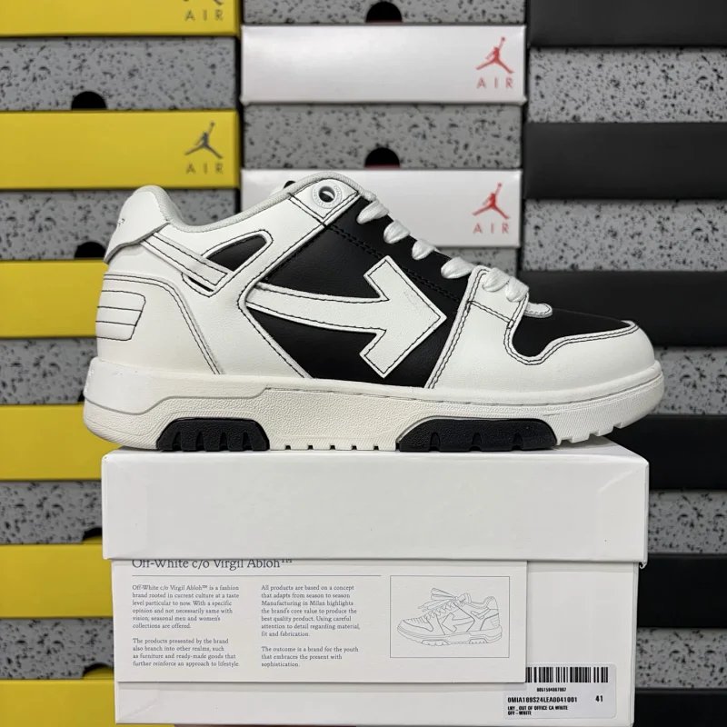 S24LEA00 41001 White Black