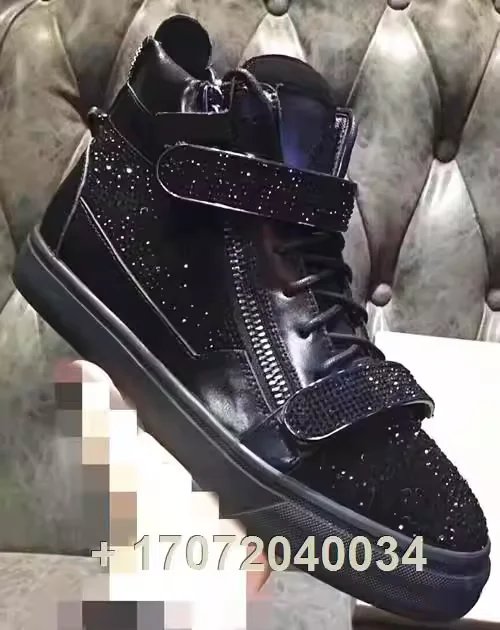 Full Crystal with Black Zipper