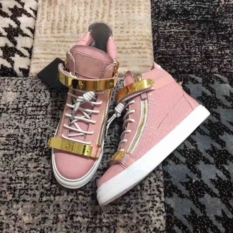 Pink Crocodile Embossed