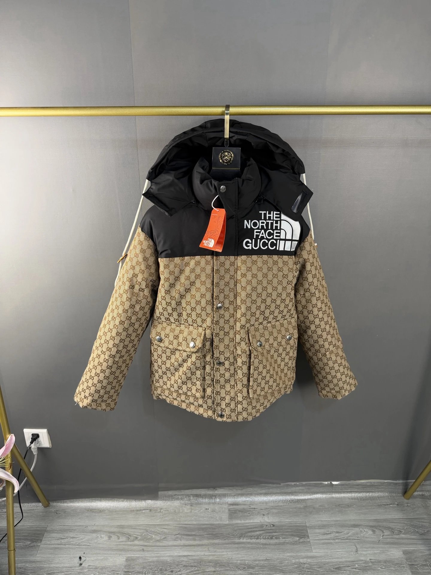 The North Face Down Jackets Hooded quilted puffer — 9