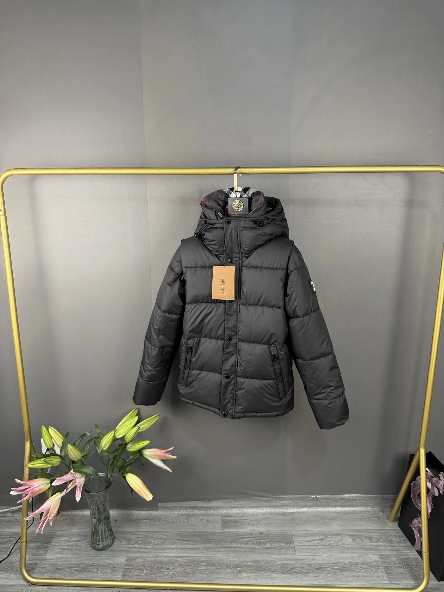 The North Face Down Jackets Hooded quilted puffer — 4