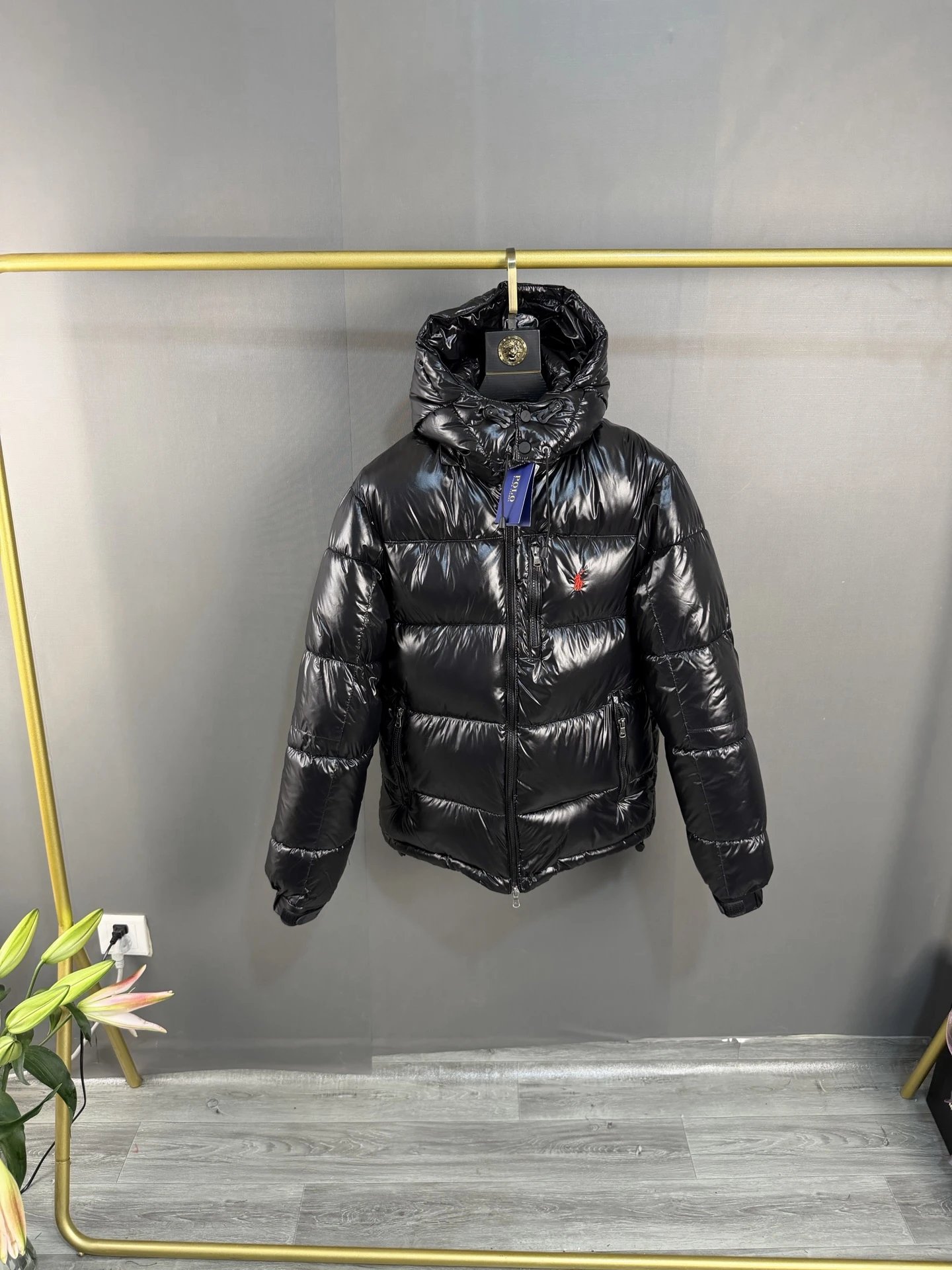 The North Face Down Jackets Hooded quilted puffer — 22
