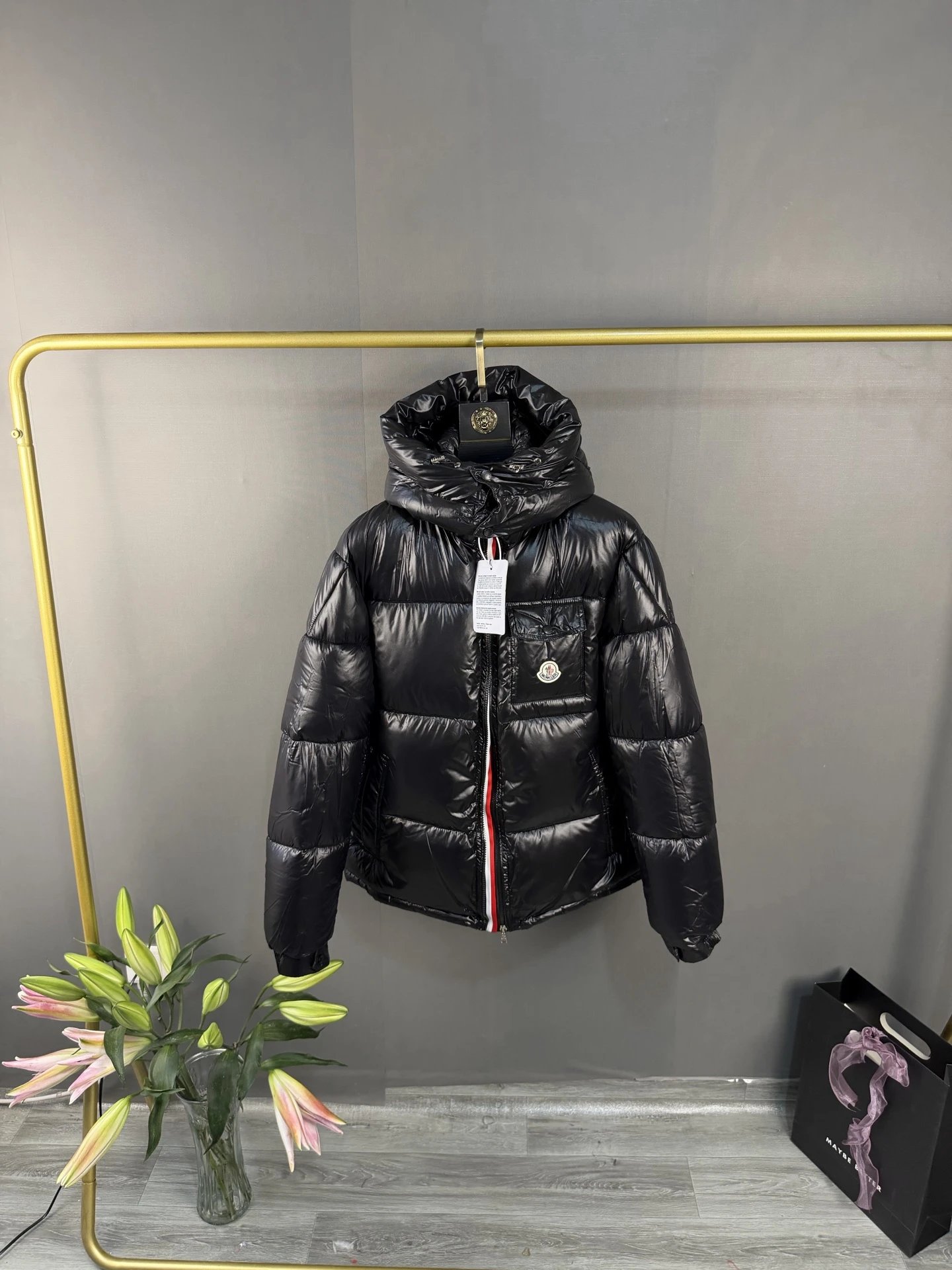 The North Face Down Jackets Hooded quilted puffer — 35