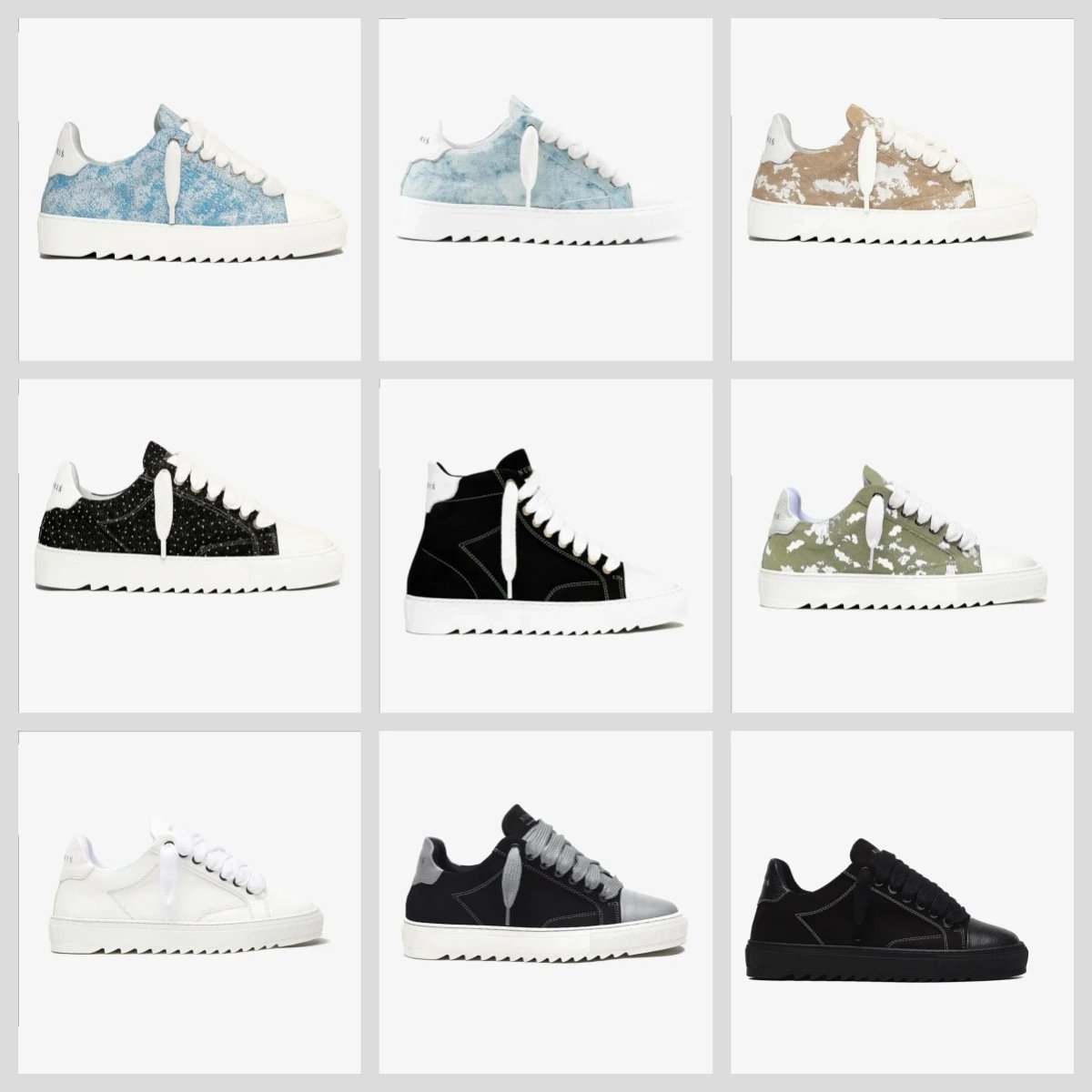 D-1 retro board shoes versatile and niche design casual canvas shoes