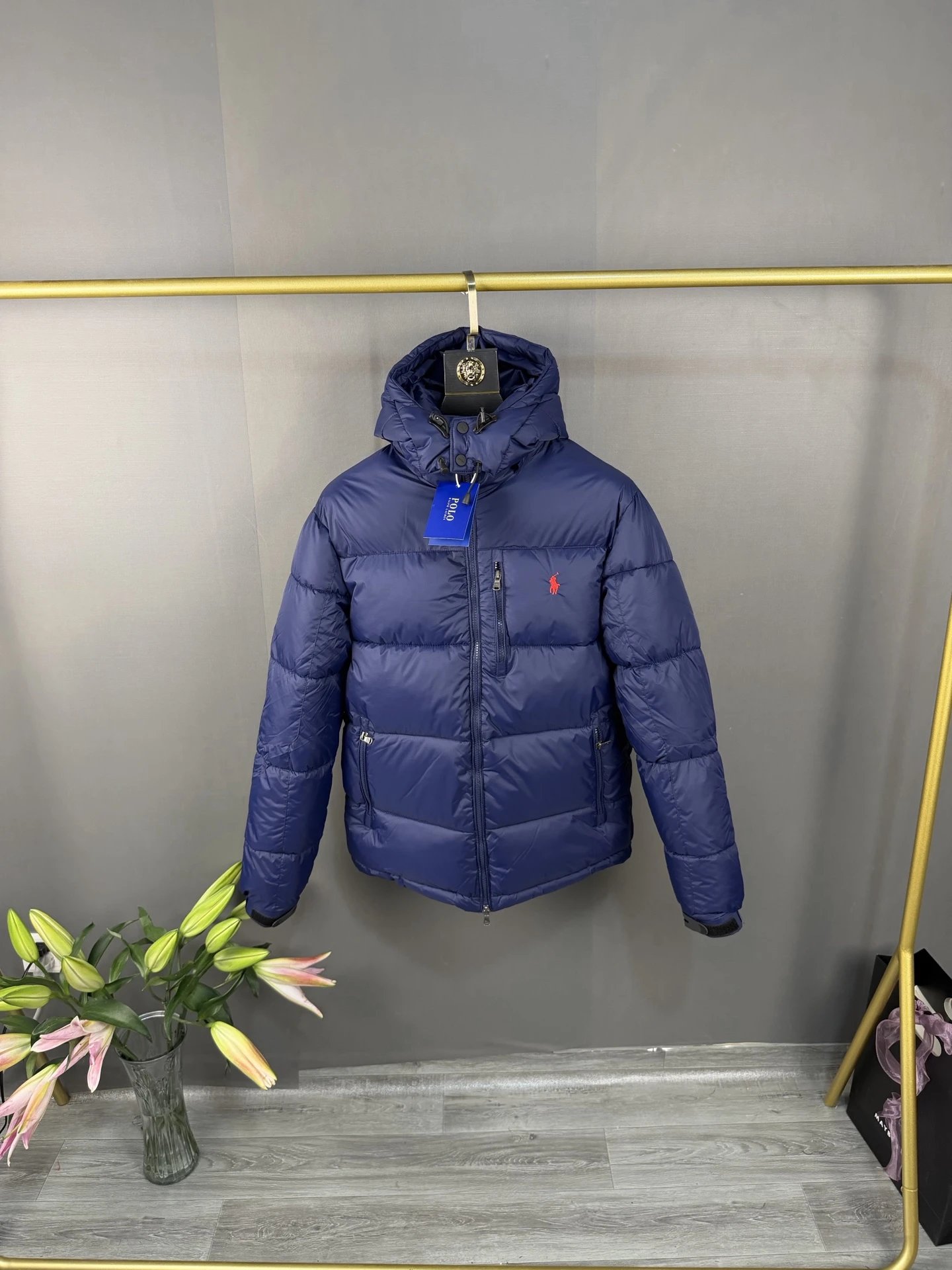 The North Face Down Jackets Hooded quilted puffer — 21