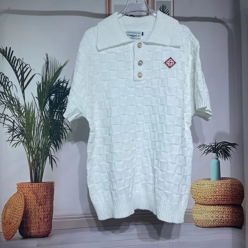 Knit Polo Wool Sweater photo 3