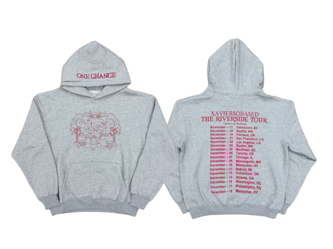 Xavier Based The Riverside Tour Hoodie