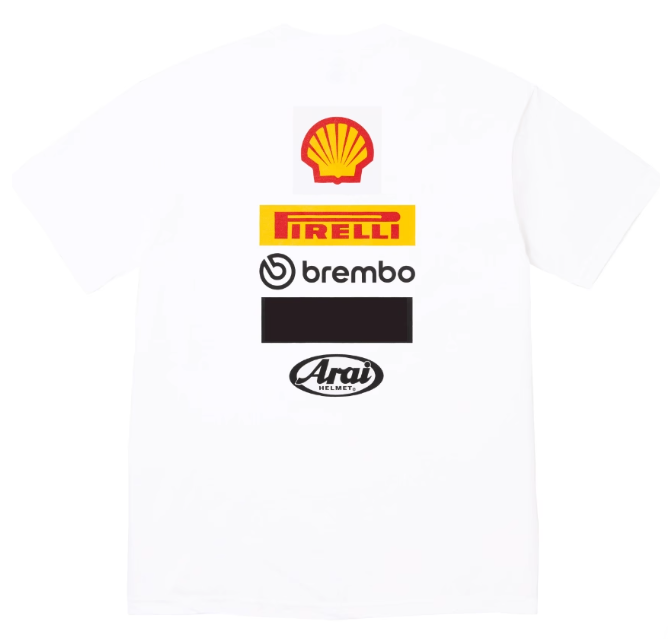 Supreme SS24 DUCATI LOGOS TEE
