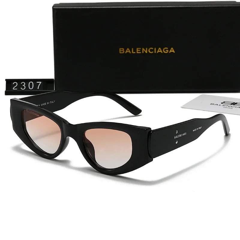 Balenciaga Black Gradient Sunglasses