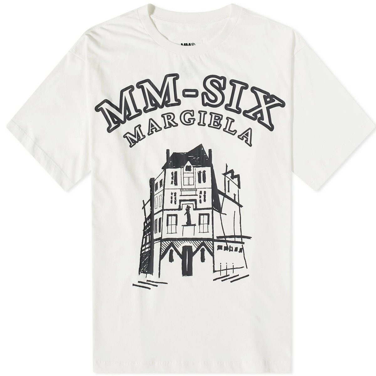 Margiela White MM-Six T-Shirt