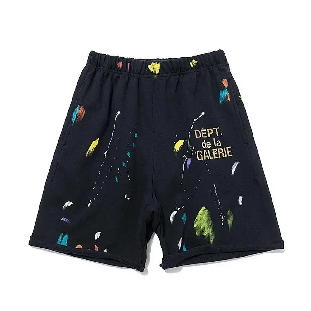 Gallery Dept.'s Classic Splatter Paint Graffiti Sweatshorts