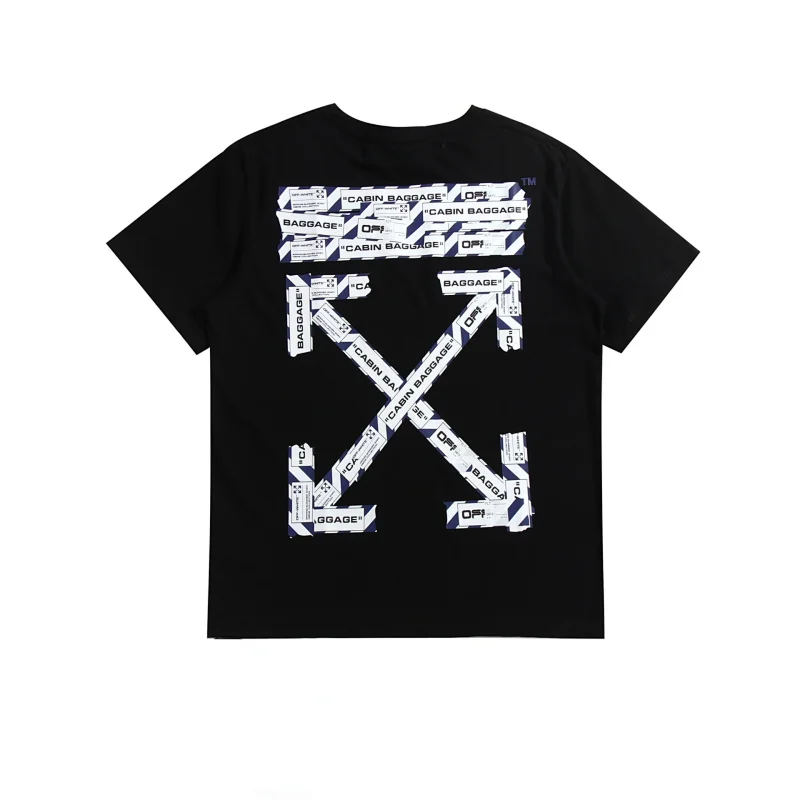 Off-White "Luggage Tape Arrows" Printed T-Shirt