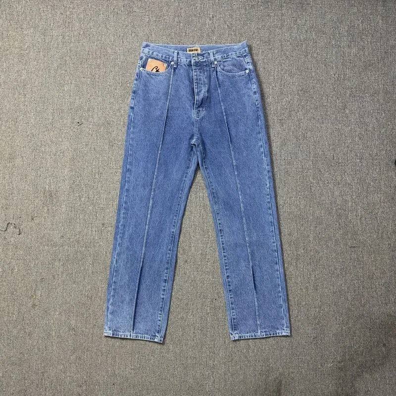 Corteiz (UK Streetwear Brand) Alcatraz Series Straight-Leg Jeans