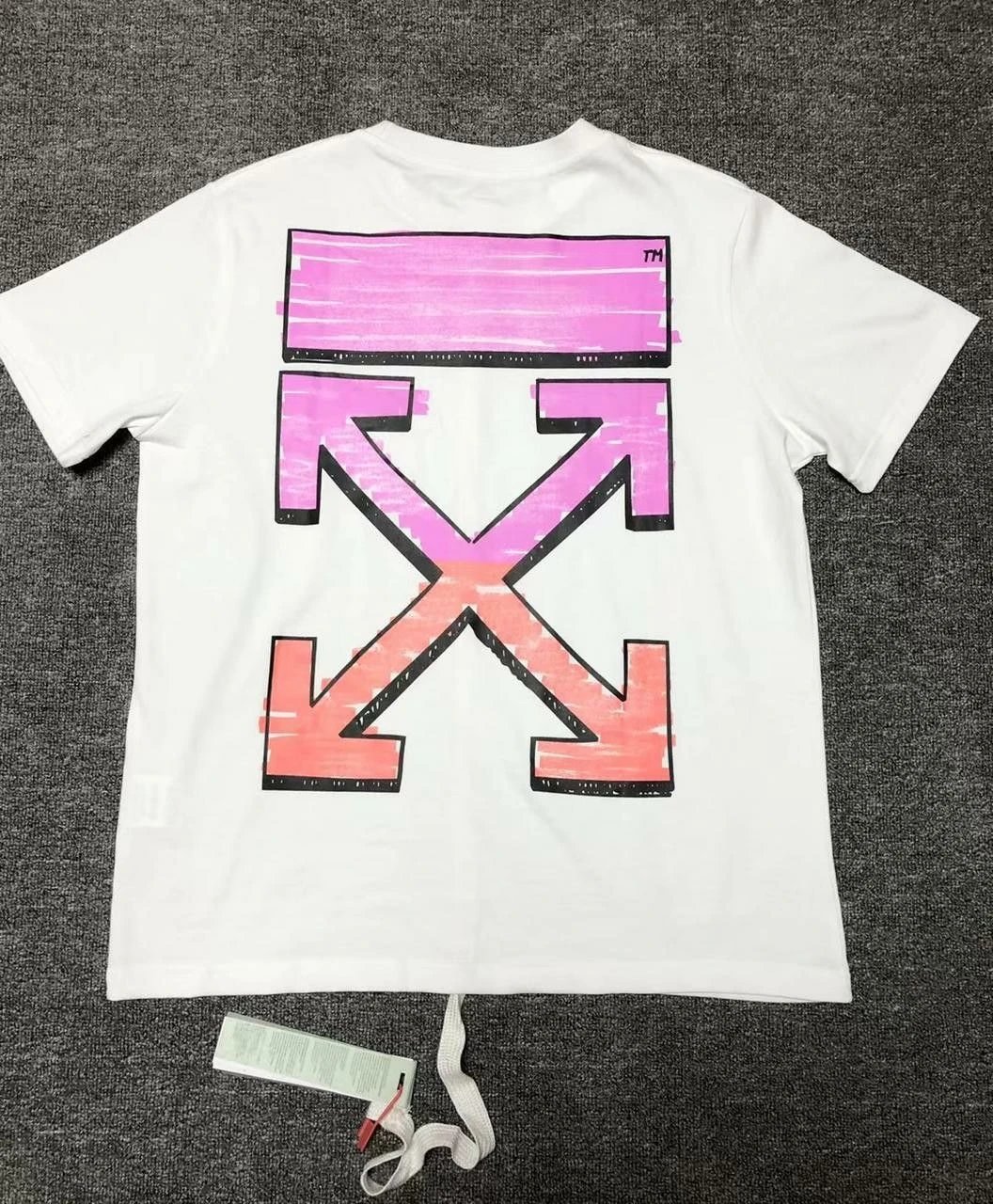 Off-White White Short Sleeve T-Shirt