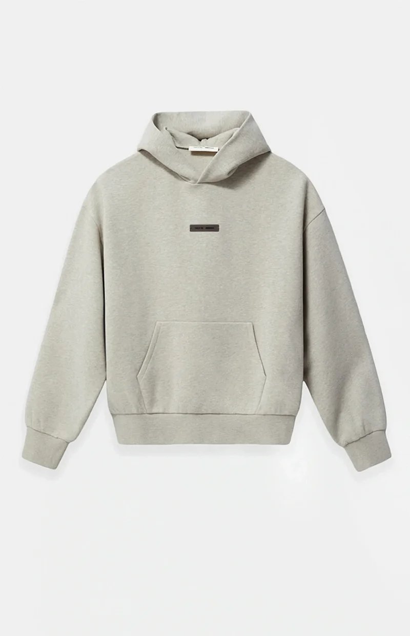 Fear of God Beige Hoodie with Front Pocket